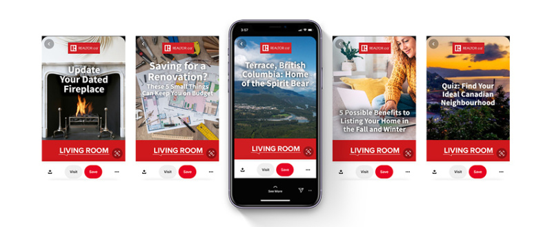 Alphabet Creative Canadian Real Estate Association Living Room Pinterest