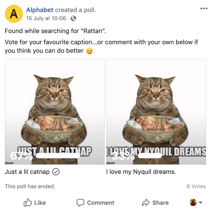Organic polls