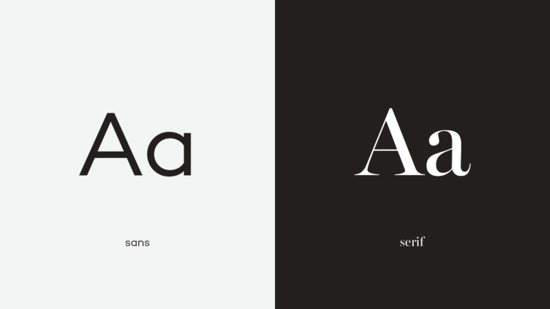 Serif vs sans 1